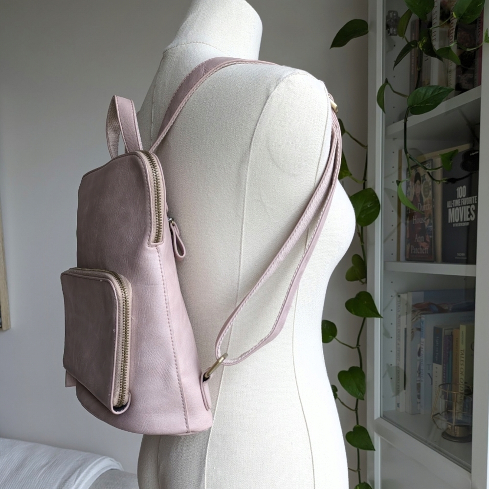 Joy Susan Vegan Leather Backpack - Picture 2 of 11